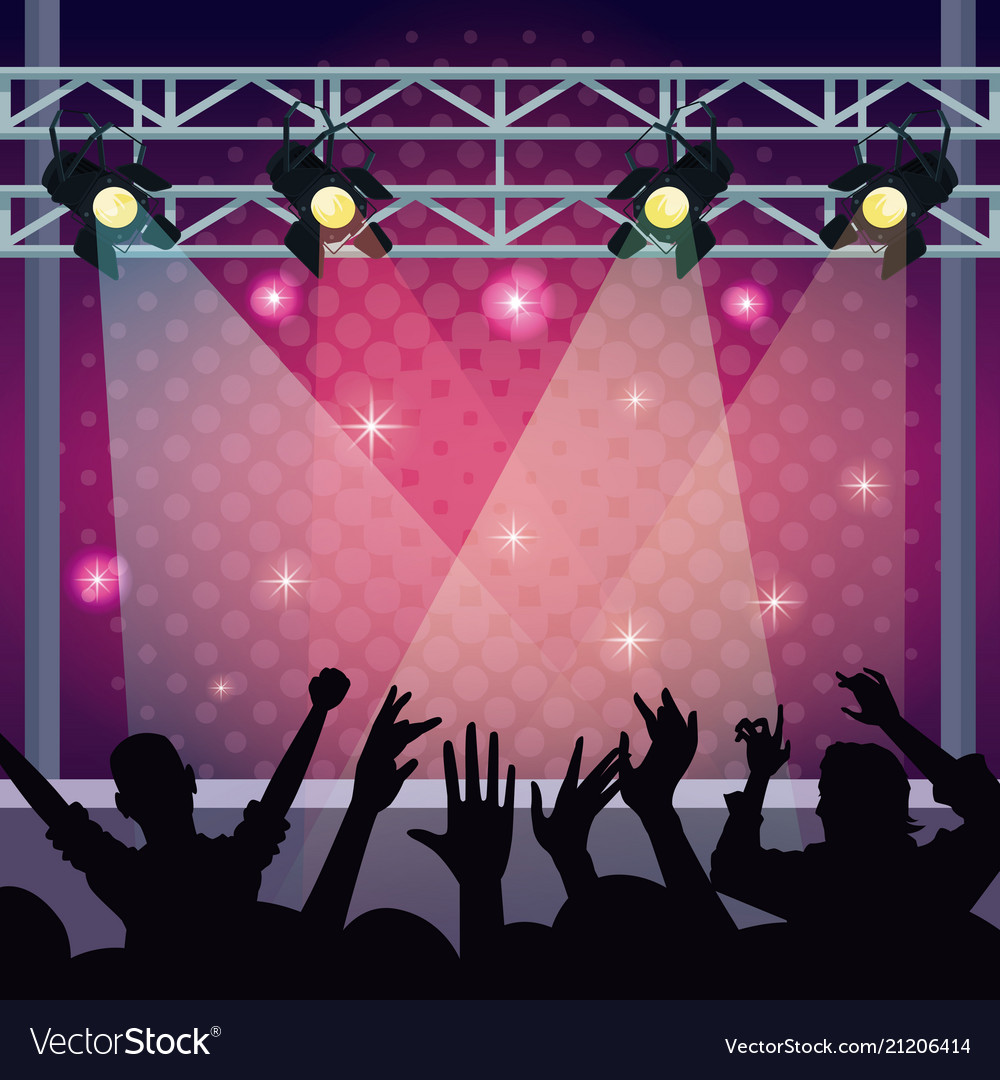 Concert Stage Vector