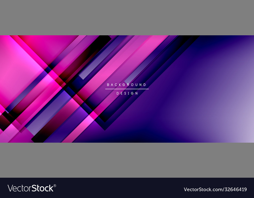 Dynamic lines on fluid color gradient trendy vector image Dynamic lines on fluid color gradient trendy