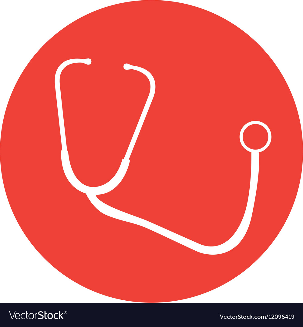 Stethoscope medical device icon