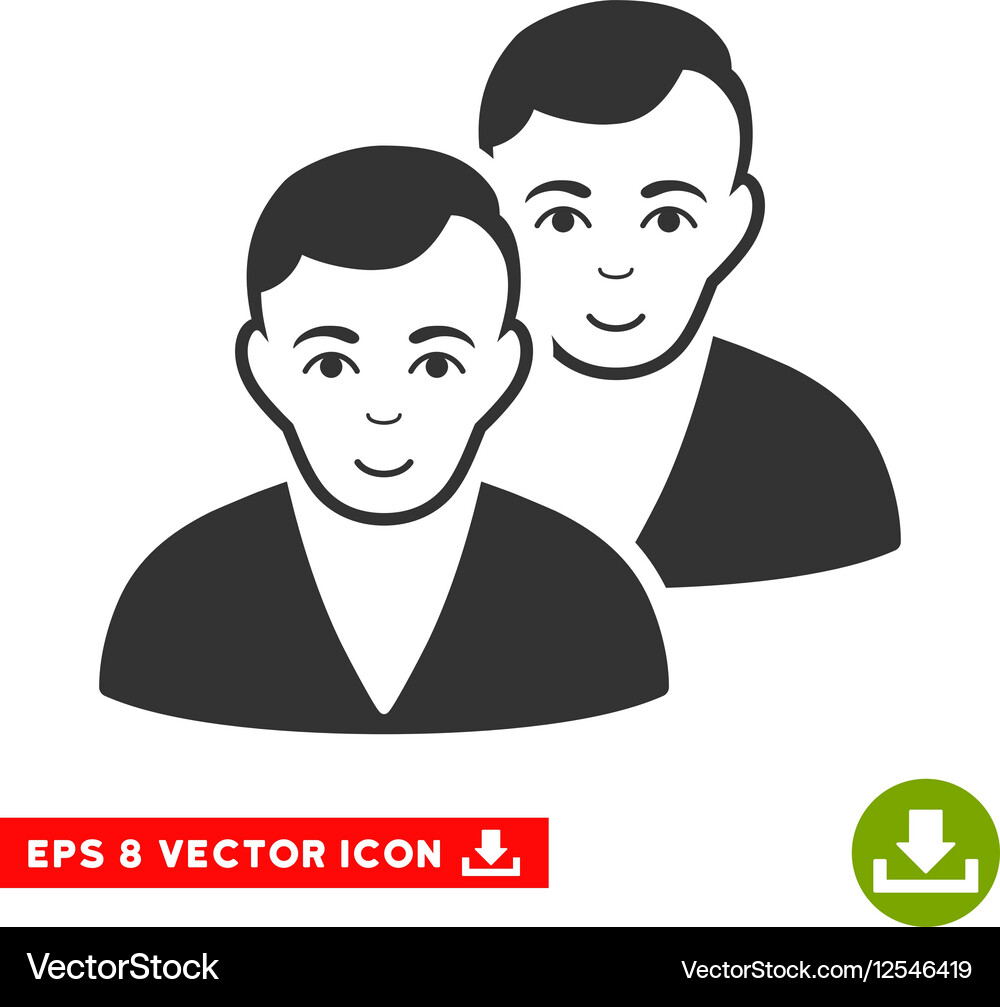Users eps icon Royalty Free Vector Image - VectorStock