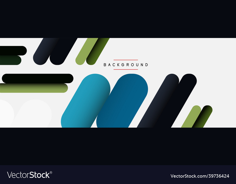 Abstract background round shapes lines