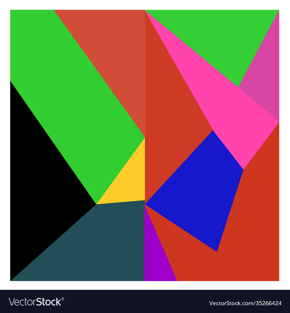 Colorful geometric and curve background pattern