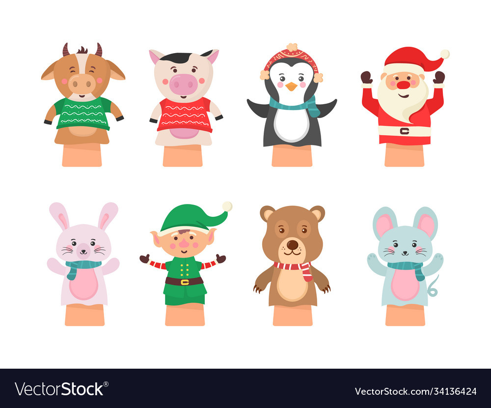 Cute Sock Puppets - Theater Toys
