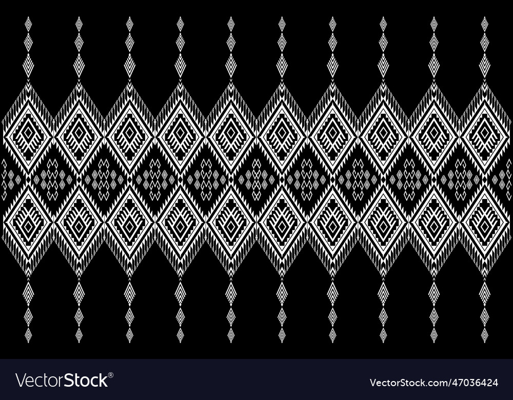 Geometric ethnic pattern seamless design