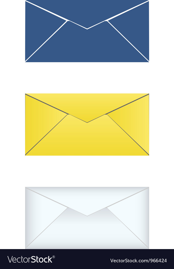 Mail icons set