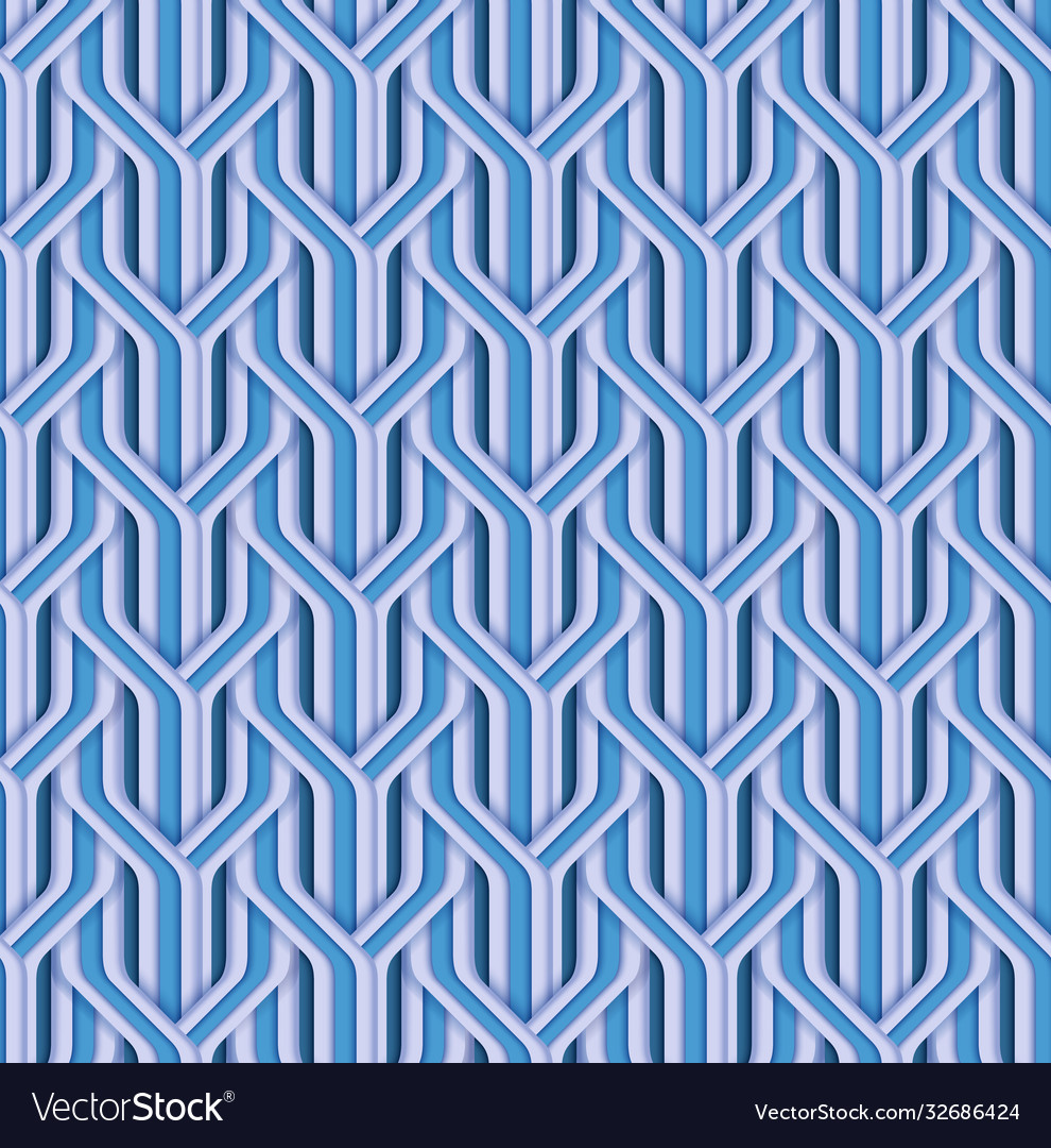 Paper cut geometric modern background