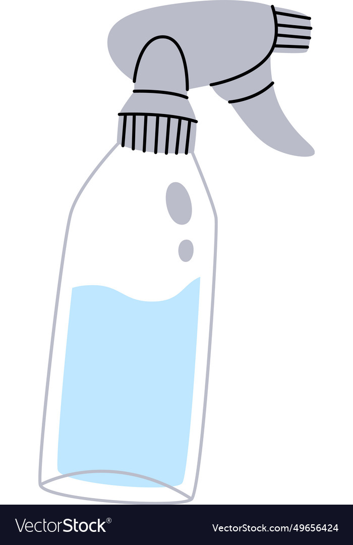 Water spray bottle Royalty Free Vector Image - VectorStock