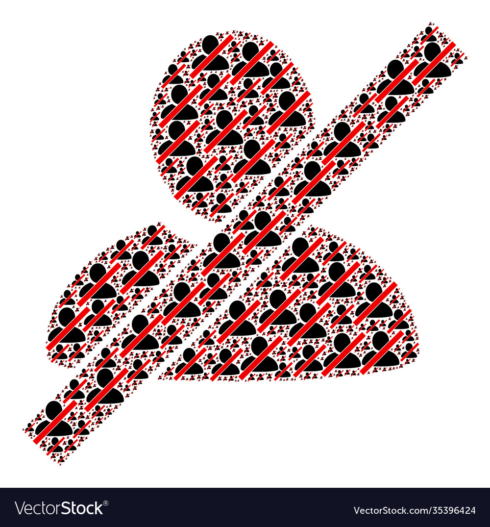 Wrong user recursion composition itself items vector image Wrong user recursion composition itself items