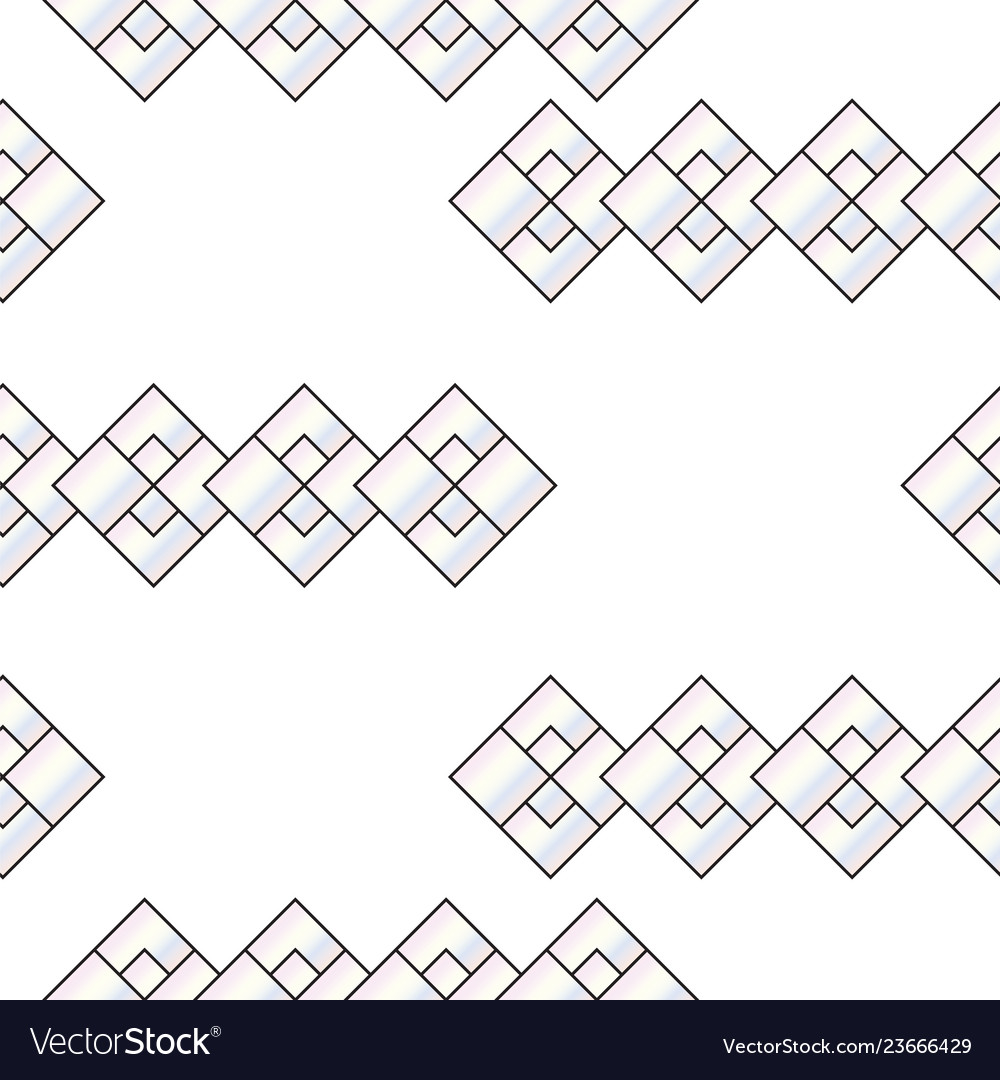 Seamless pattern with abstract grey squares