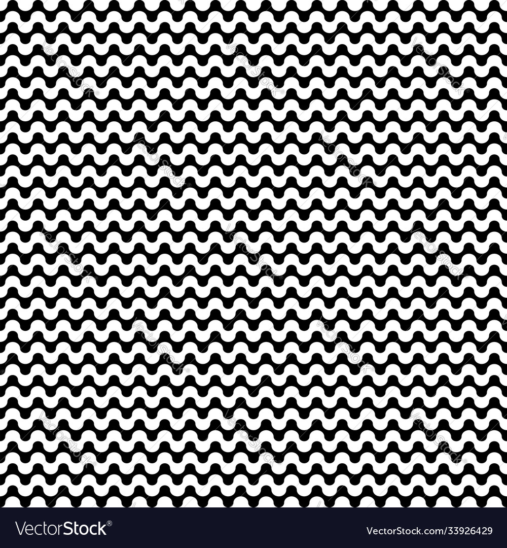 Seamless wavy zigzag pattern