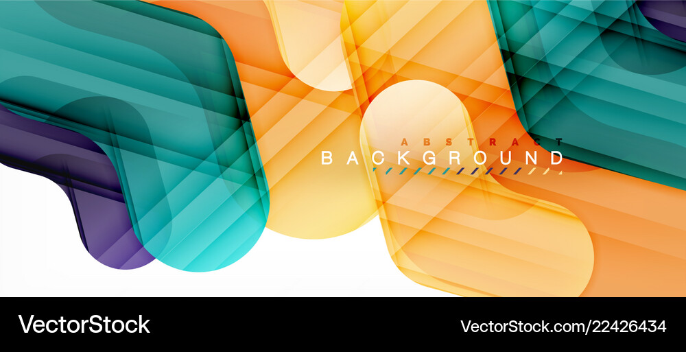Colorful glossy arrows abstract background Vector Image