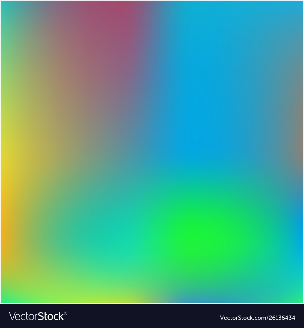 Gradient mesh painted in different colors