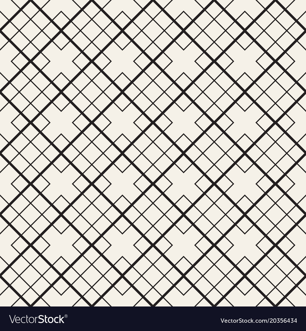 Modern Geometric Lattice Pattern