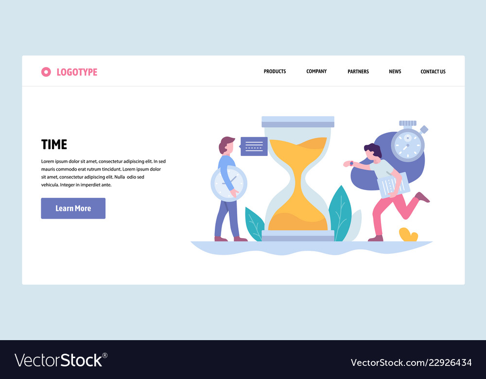 P web site gradient design template