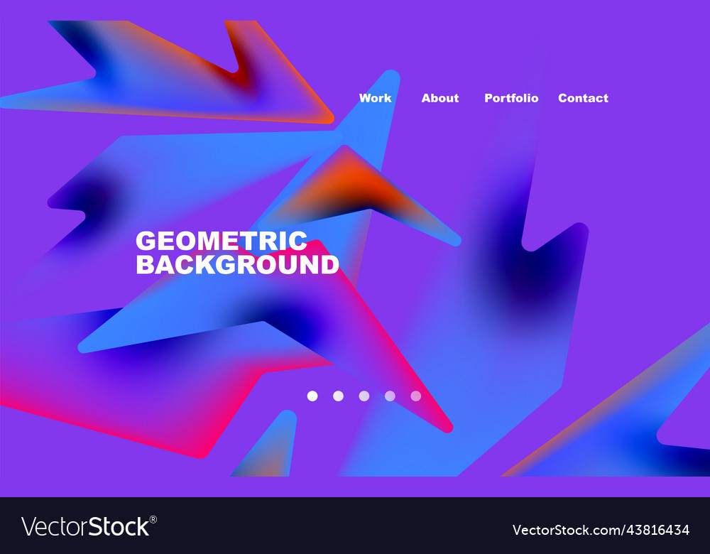 Shards shape composition abstract background web vector image Shards shape composition abstract background web