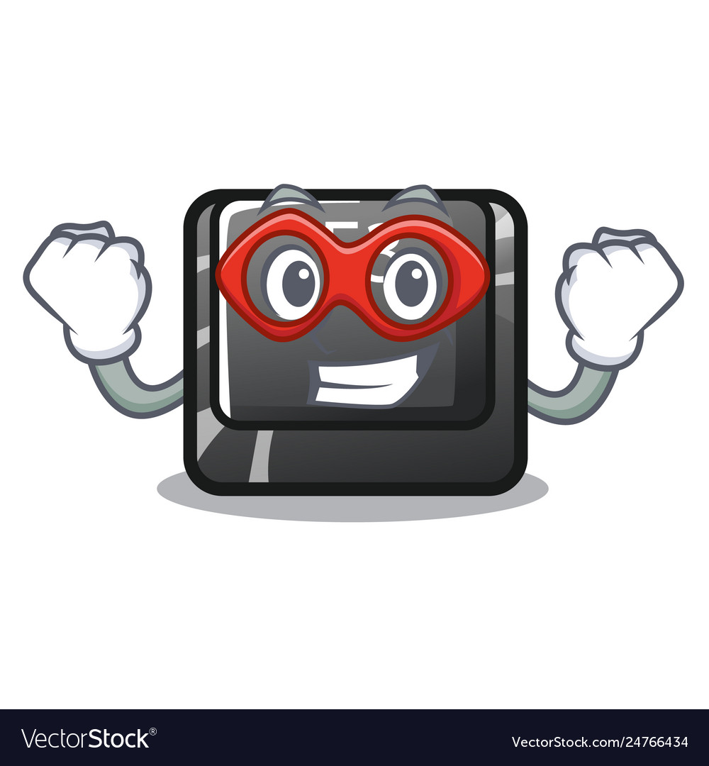 Super hero button f3 on character keyboard