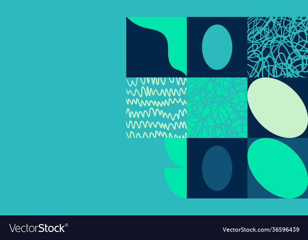 Abstract hand-drawn pattern design vector image Abstract hand-drawn pattern design
