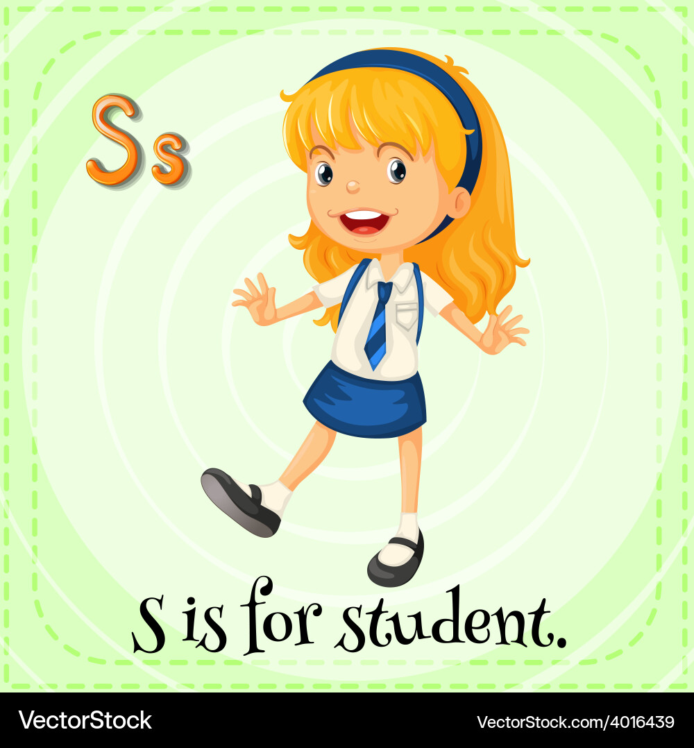 Letter s Royalty Free Vector Image - VectorStock