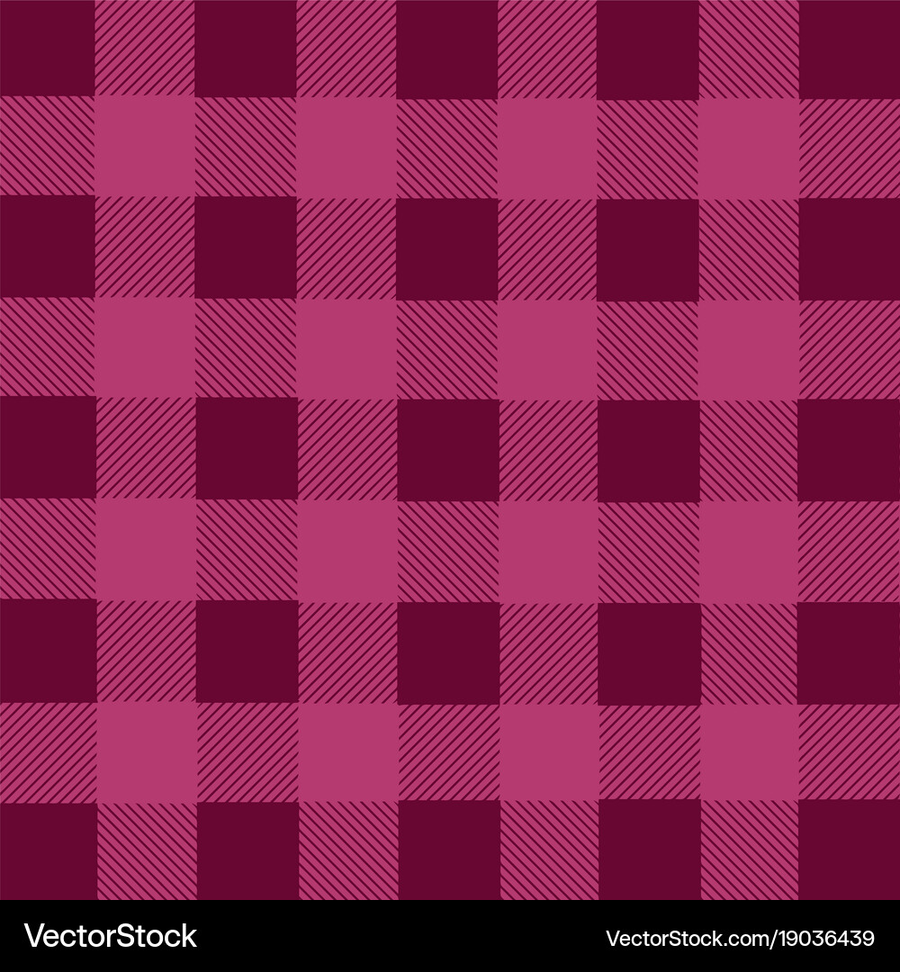 Lumberjack plaid pattern Royalty Free Vector Image
