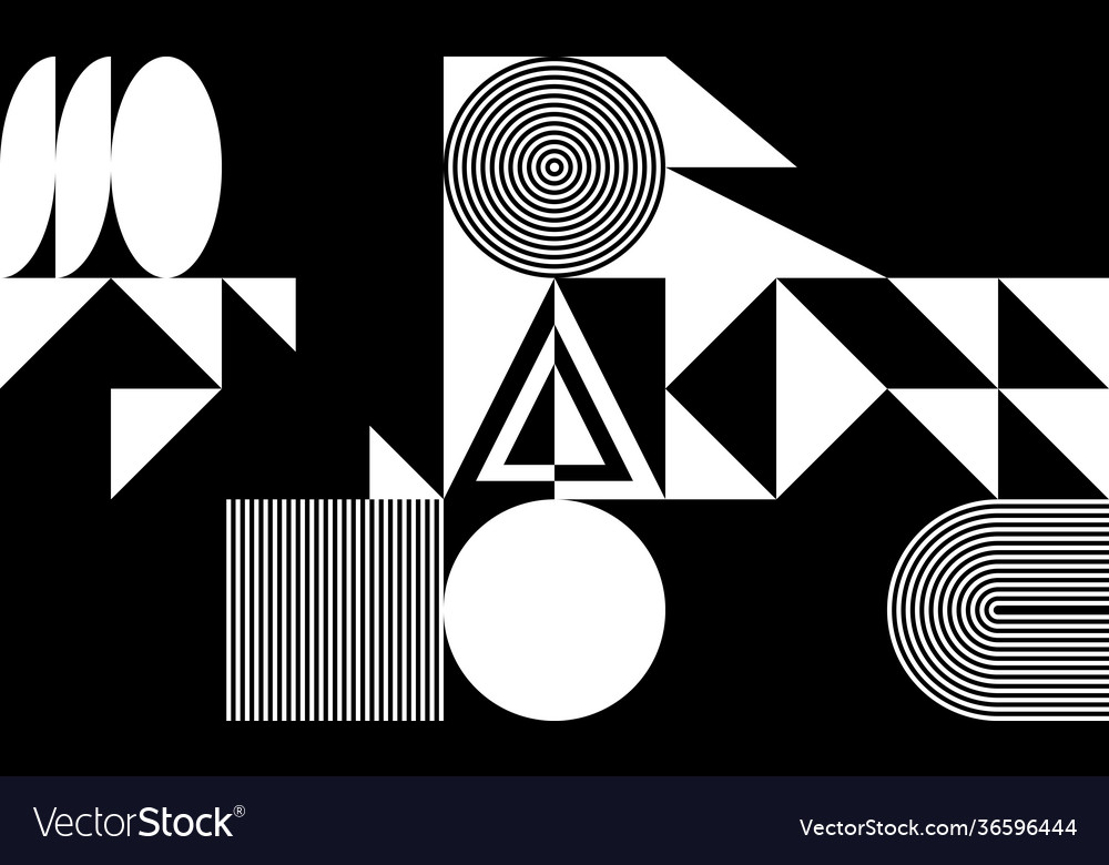 Abstract pattern design elements Vector Image Abstract pattern design elements