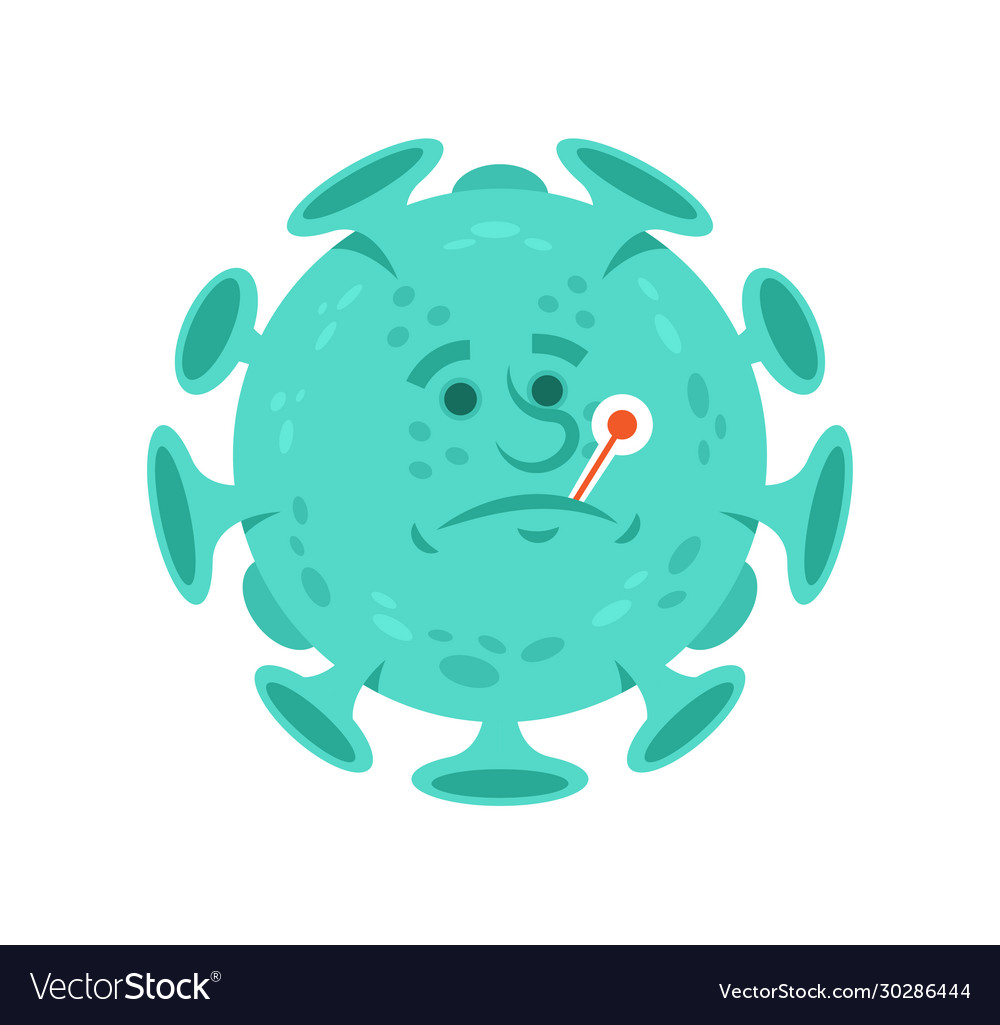 Coronavirus infectious bacteria character