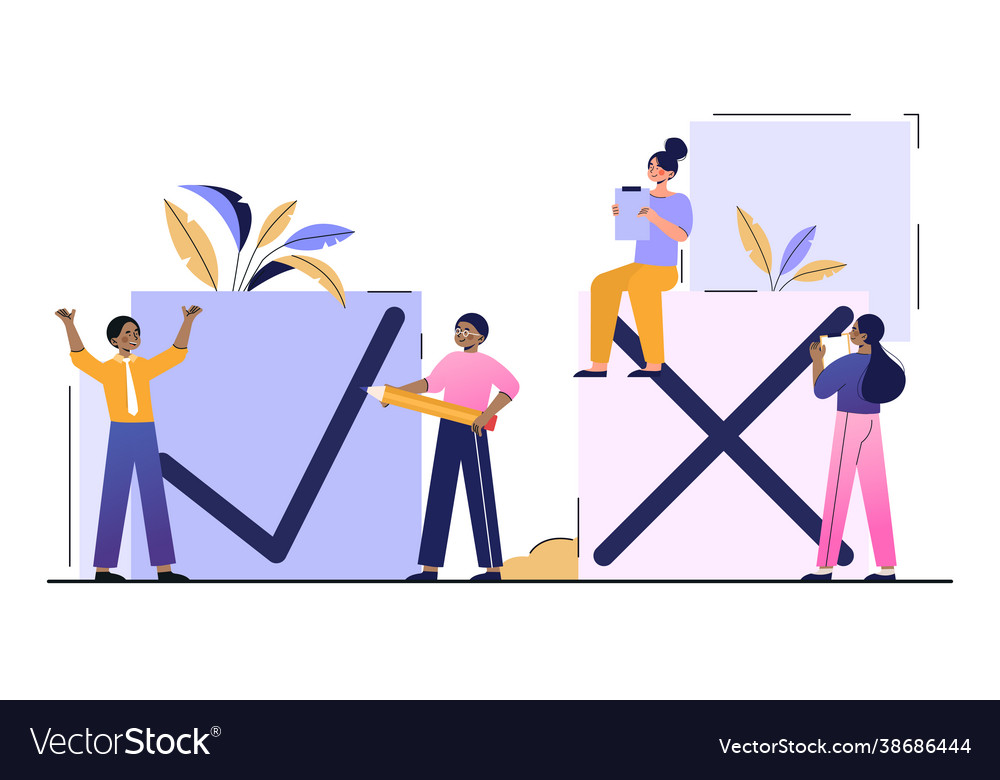 Designation important dates and tasks concept vector image Designation important dates and tasks concept