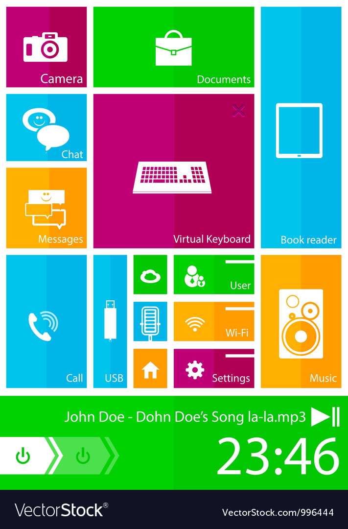 Modern User Interface Icons