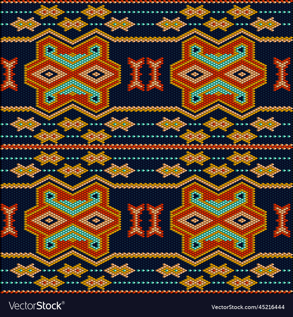 Pattern ornament tracery mosaic ethnic folk