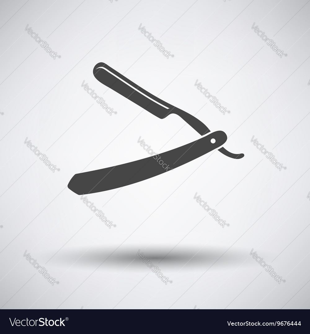 Razor Icon Royalty Free Vector Image Vectorstock 2945