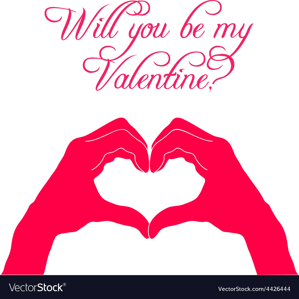 White background with a heart and text
