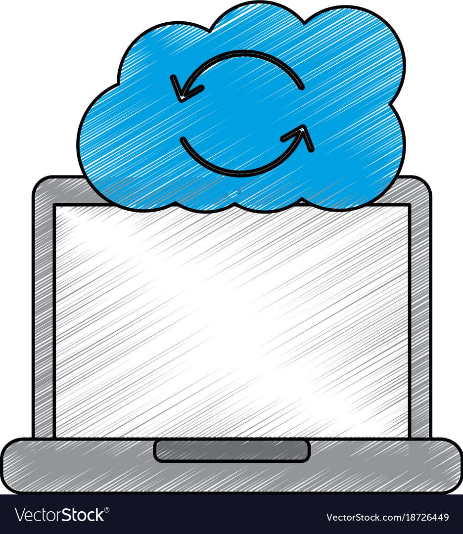 Cloud storage device laptop with data base