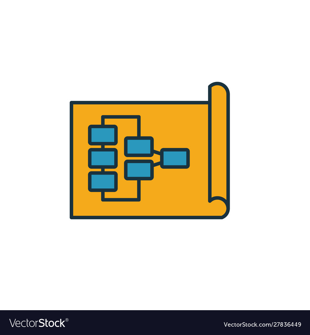 Planning icon simple element from soft skills