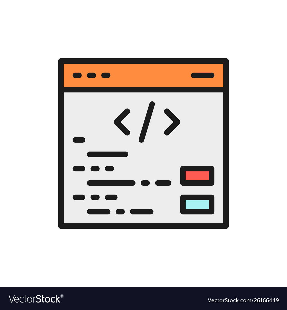 Seo programming coding website repair vector image Seo programming coding website repair