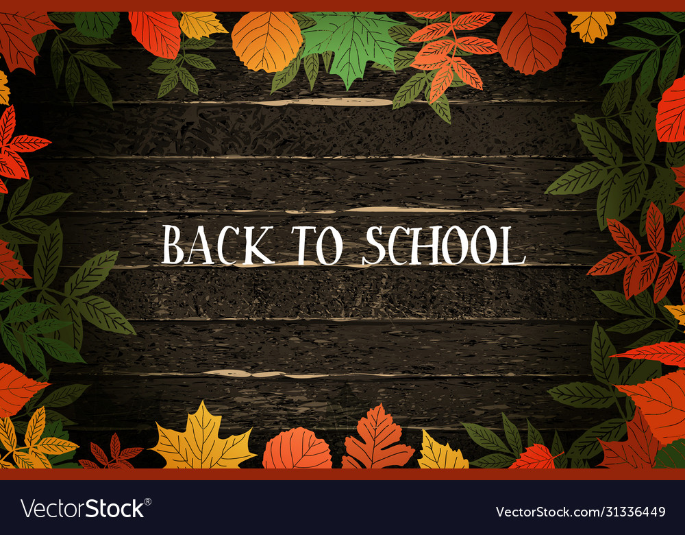 Welcome back to school background