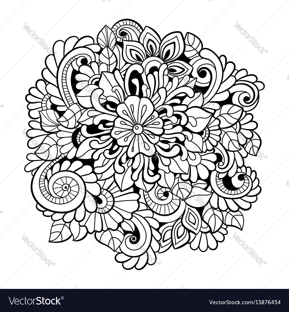 Intricate Zentangle Pattern