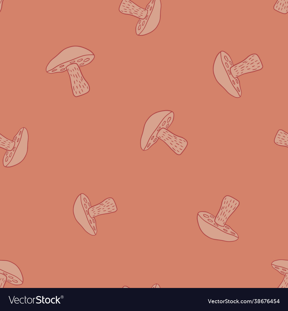 Minimalistic seamless pattern with random