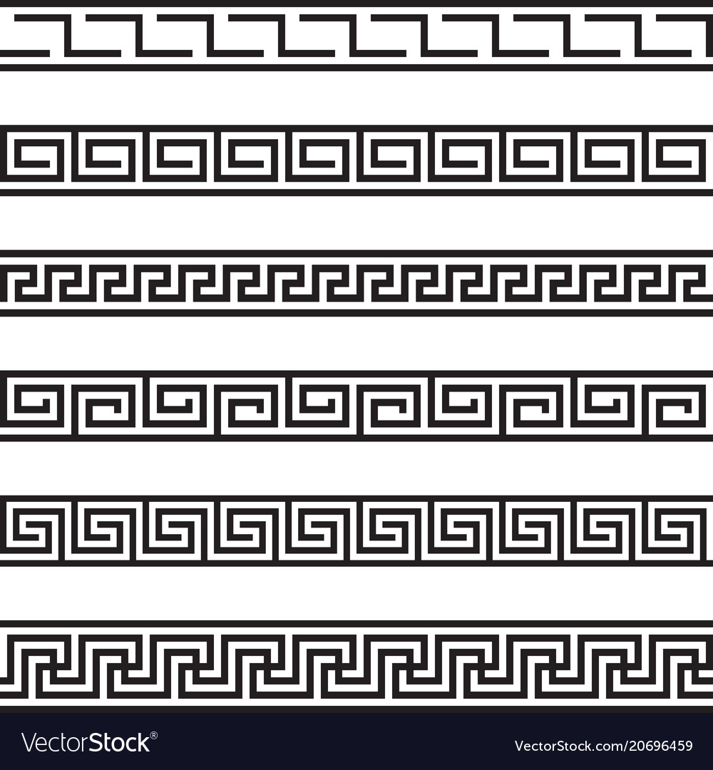 Decorative borders Royalty Free Vector Image - VectorStock