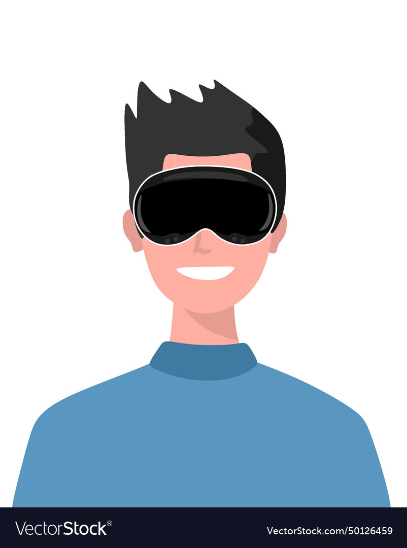 Menschen mit räumlichen Rechengeräten vector image Menschen mit räumlichen Rechengeräten