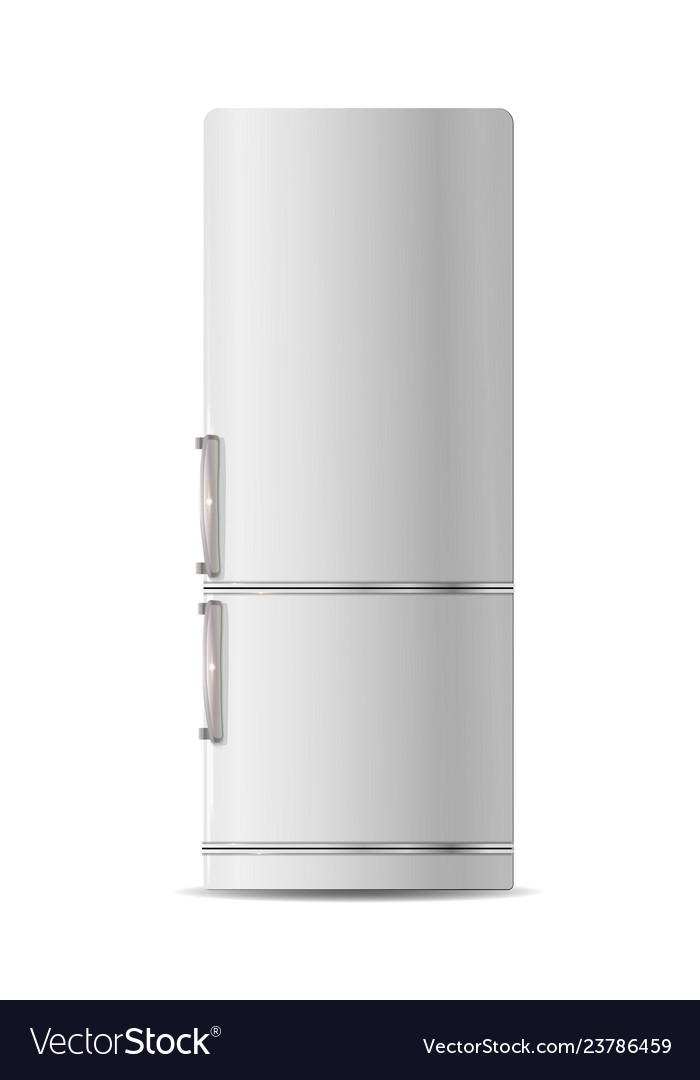 Retro Kühlschrank Ikone flach