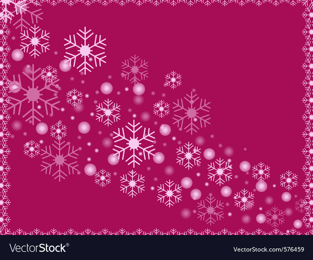 Snowflake background
