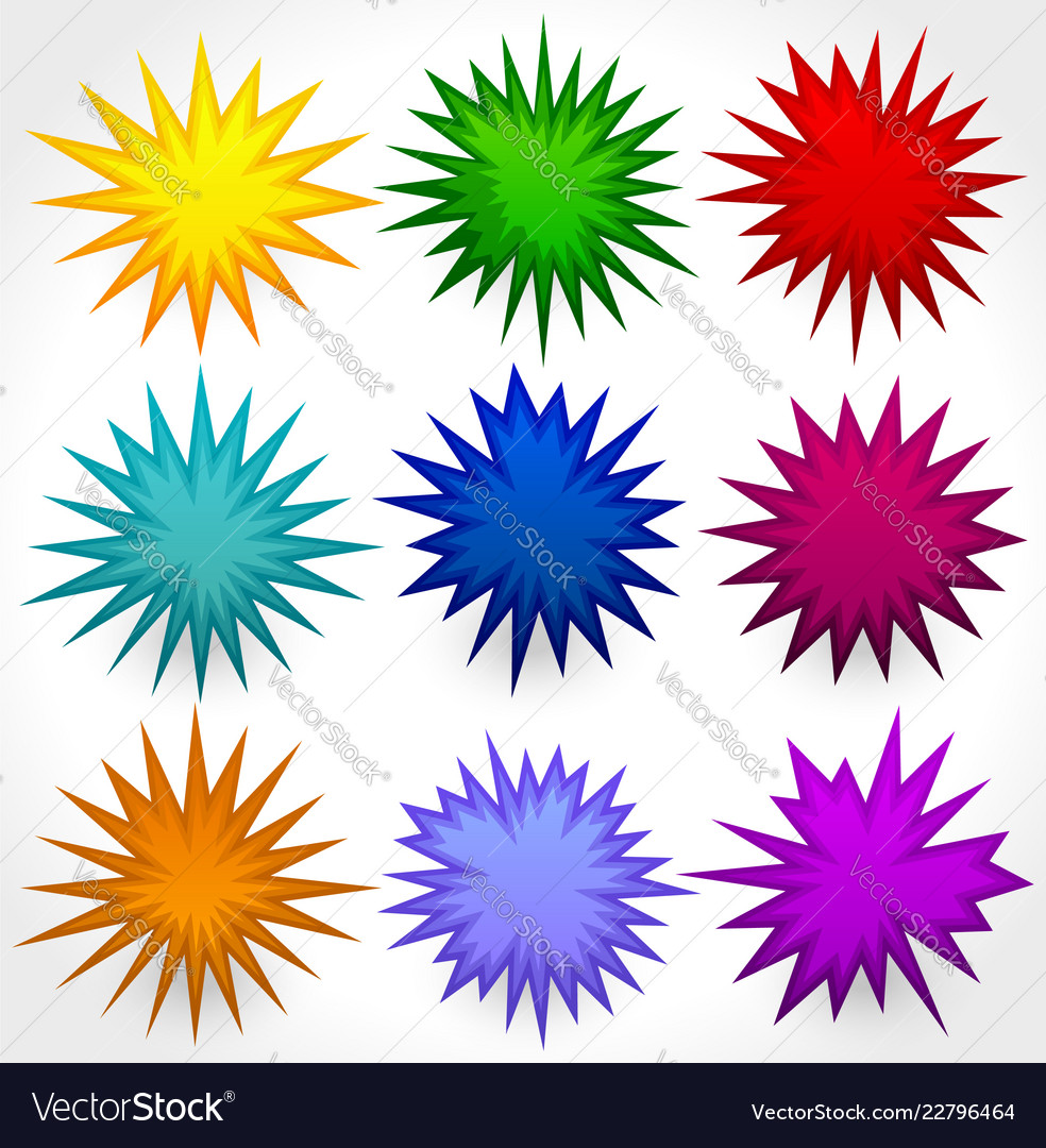 Exploding Spike Shapes
