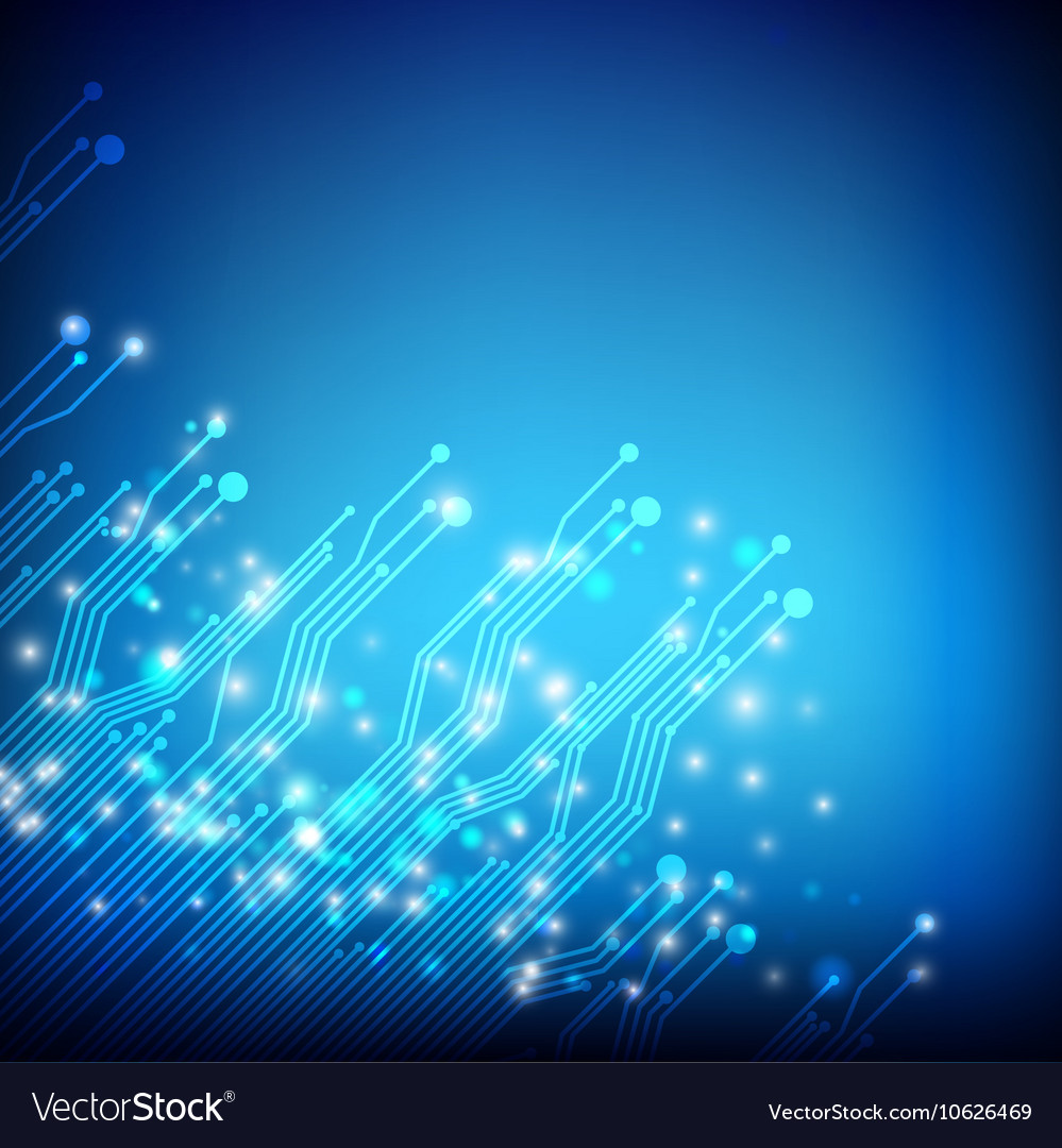 Abstract background circuit connection concept