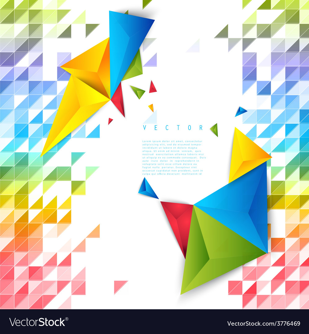 Background abstract polygon triangle