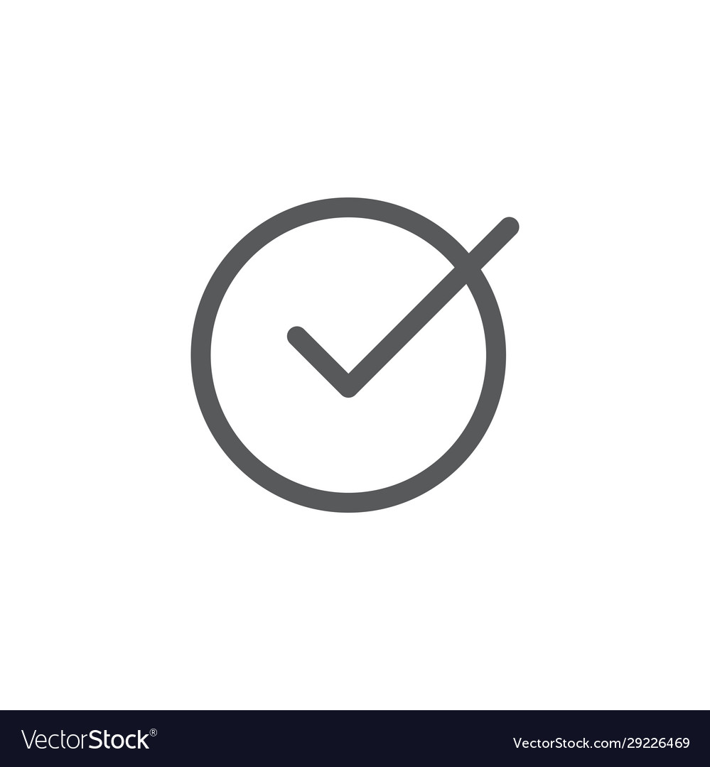 Check time icon logo design element isolated vector image Check time icon logo design element isolated