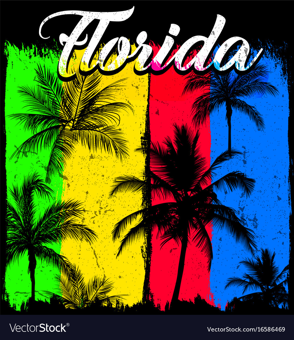 Summer poster florida