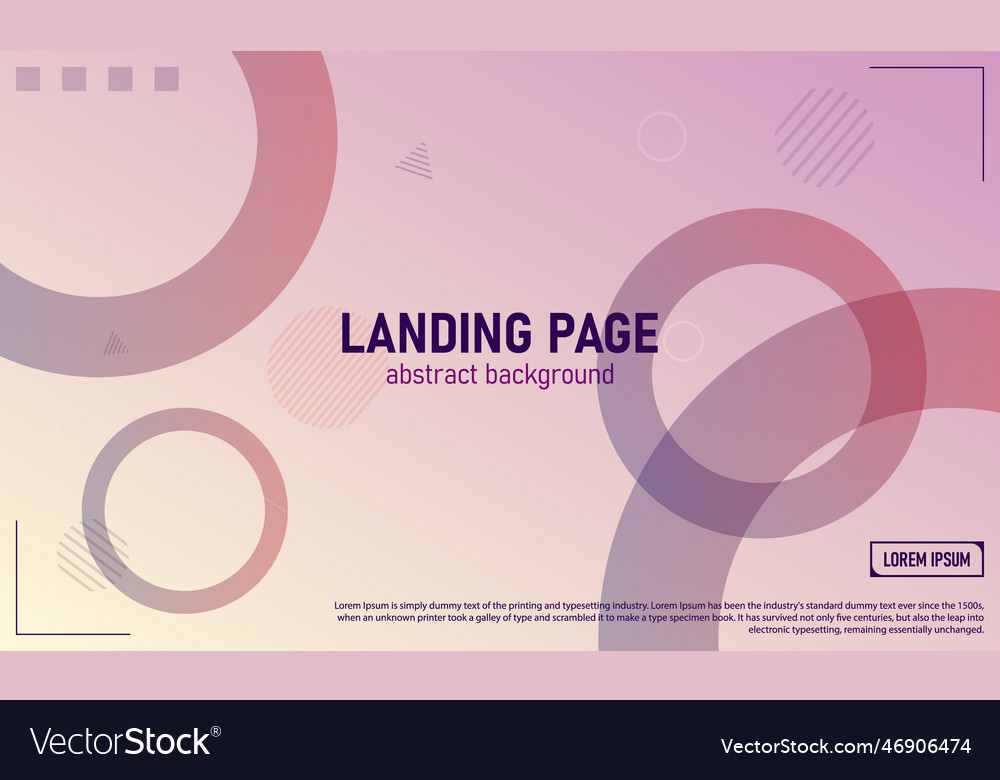 Abstract gradient background dynamic shapes vector image Abstract gradient background dynamic shapes