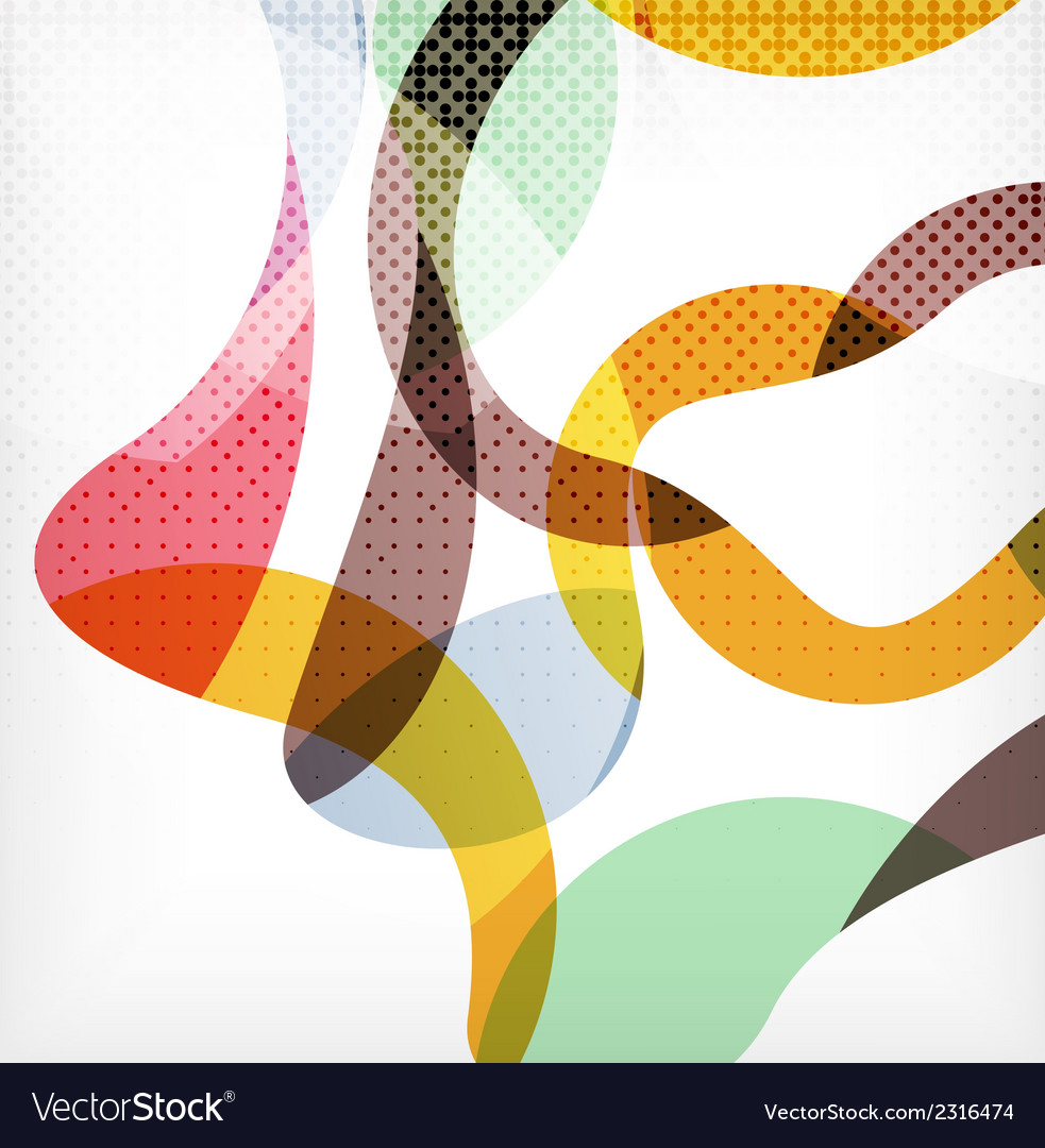 Abstract Swirl Wave Patterns