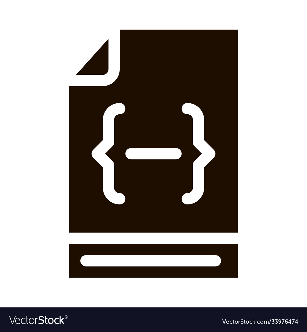 Kodierung Datei-Dokument-System-Symbol vector image Kodierung Datei-Dokument-System-Symbol