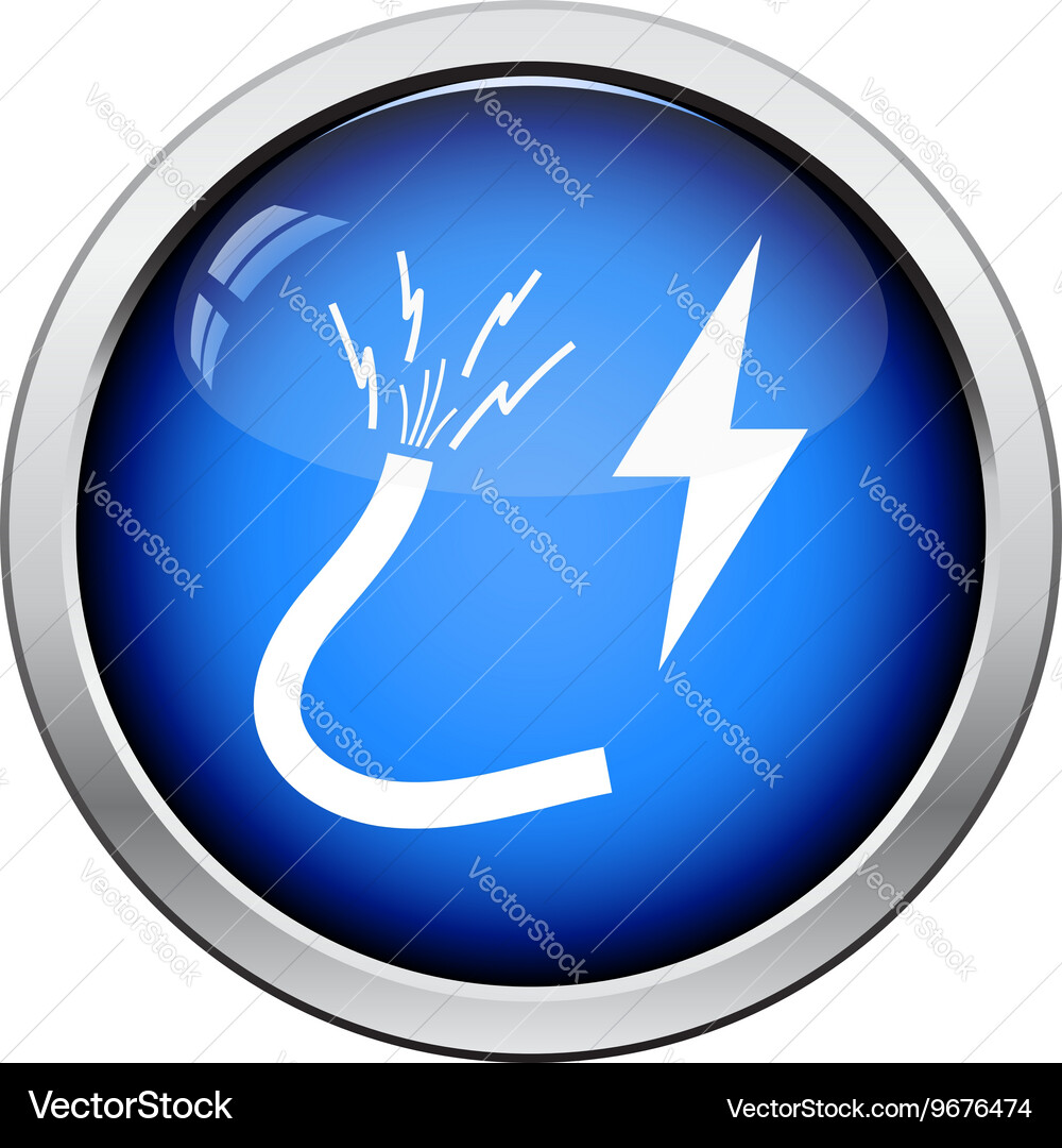 Icon of wire Royalty Free Vector Image - VectorStock