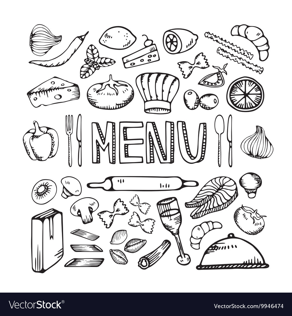 Restaurant cafe menu Royalty Free Vector Image